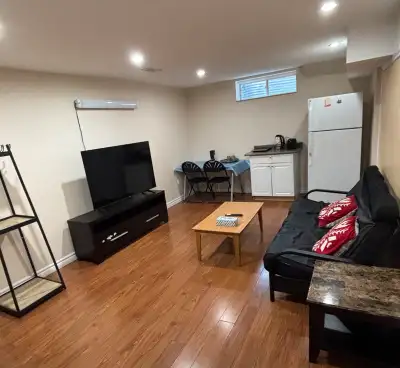 1B1B basement for rent