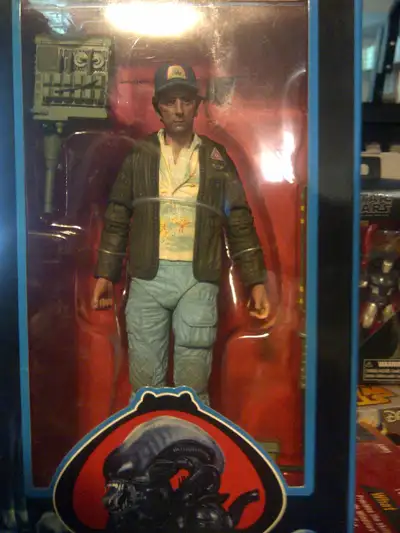 From the NECA toyline, this is Brett (as played by actor Harry Dean Stanton) from the first ALIEN fi...