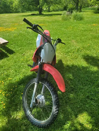 2009 crf 100 works good needs breaks open to trades