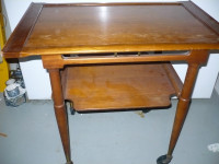 TEA/BAR  CART W WHEELS BY COLUMBIA FROM LOUISVILLE, KENTUCKY USA