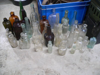 lot de 34 bouteilles antique # 7484.42