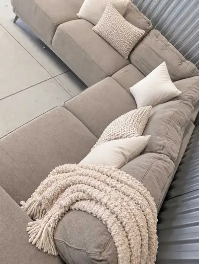 Urban barn sectional. delivery available , View more