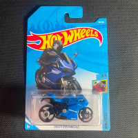 Hot Wheels DUCATI 1199 PANIGALE Diecast model BLUE BIKE HW MOTO