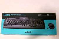 Logitech MK320 Keyboard and mouse new 