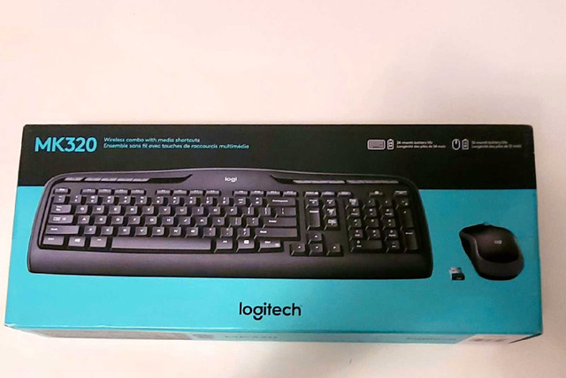 Logitech MK320 Keyboard and mouse new  in Mice, Keyboards & Webcams in Edmonton