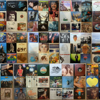 110 Record Vinyl / ZEP, Meat Loaf, Alice Cooper, Eagles LOT MORE