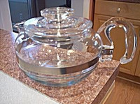 Pyrex Glass Flameware Teapot