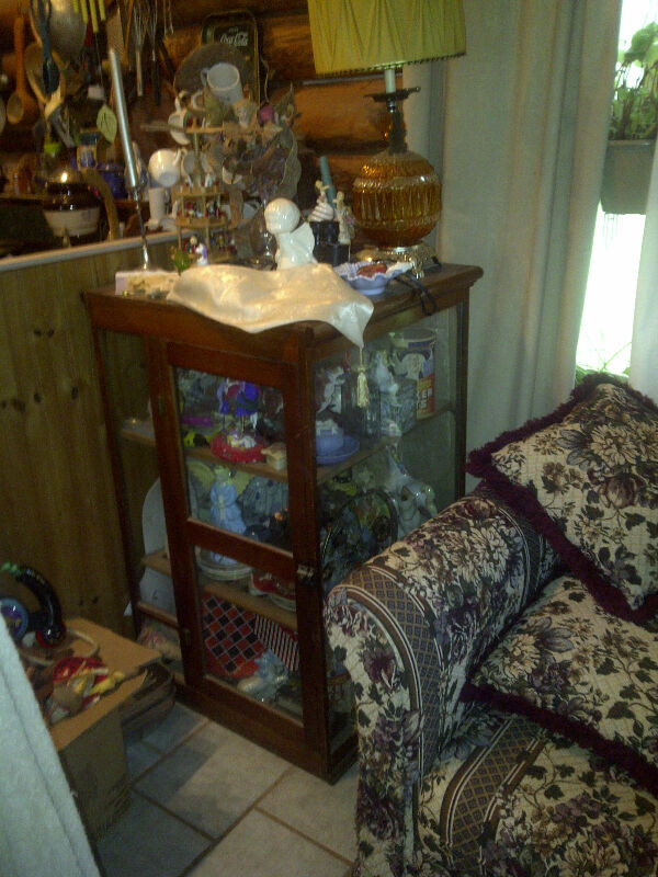 ANTIQUE DISPLAY CABINETS in Couches & Futons in Charlottetown
