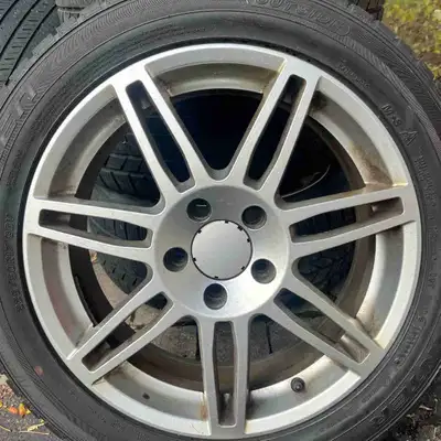 Set of 4 Falken winter tires and rims off of 2012 Audi A4. Size is 225/ 50/ 17. Sold my Audi and doe...