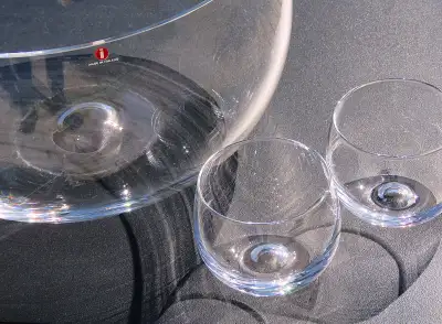 Bol a punch en Cristal Finlandais avec 10 verres, View more