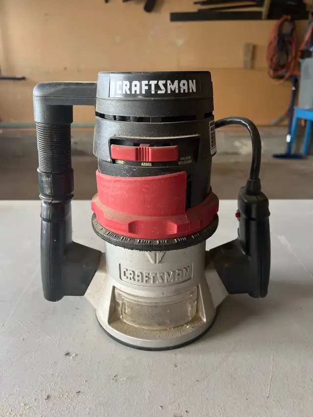 Craftsman 1/4” router in Power Tools in Edmonton - Image 2