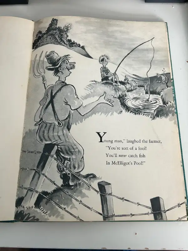 Dr. Seuss' McElligot's Pool Hardcover Book-Original 1947 Edition in Children & Young Adult in Markham / York Region - Image 7