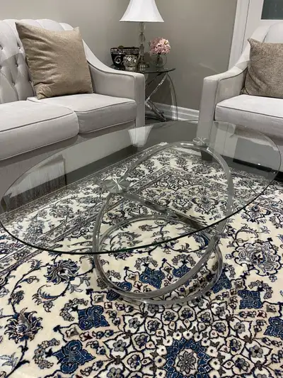 3 glass table set, View more