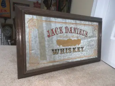 Vintage Jack Daniels Bar Mirror sign excellent condition, View more