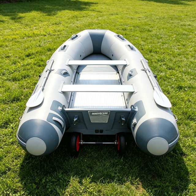 12 ft inflatable fishing boat suitable for family use in Fishing, Camping & Outdoors in Thunder Bay - Image 8