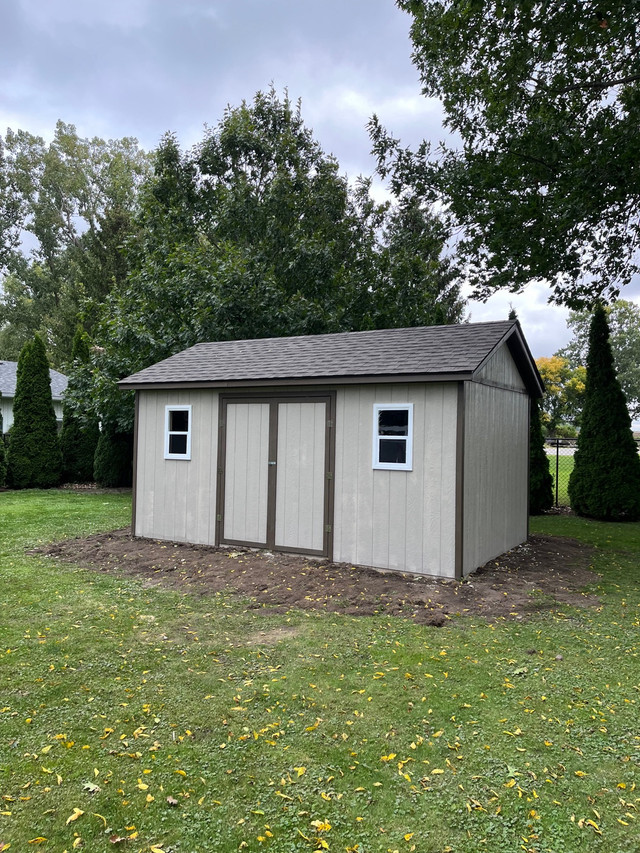10x16 Shed with Concrete - SALE in Outdoor Tools & Storage in Chatham-Kent - Image 4