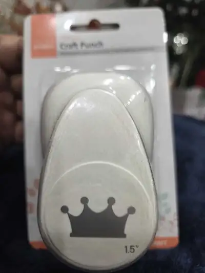 1.5" Crown Paper Crafting Punch New