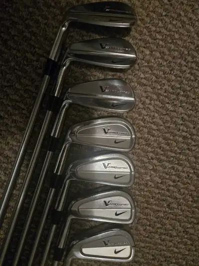 Excellent condition forged nike vr pro combo irons #4 to p wedge upgraded project X IO shafts the fl...