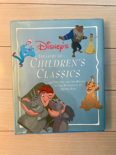 DISNEYS TREASURY OF CHILDRENS CLASSICS hardcover book, View more