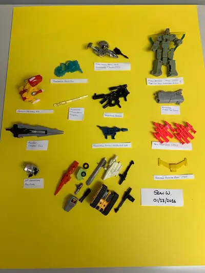 Action figure accessories (Transformers, others), View more