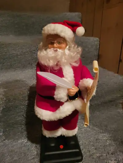Santa with List, View more