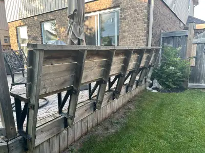 deck bench, View more