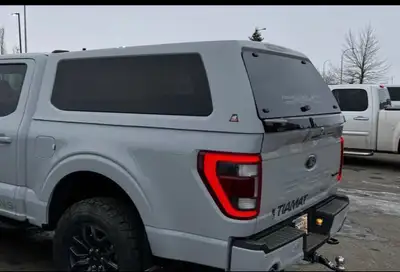 2 year old Leer Canopy for a 2023 F-150 with 5.5’ bed. Avalanche grey color, keyless lock, carpeted...