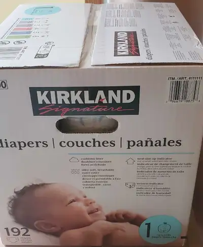 Kirkland Size 1 Diapers - 192 Count, View more