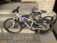 Kids 24” tires mountain bike with front suspension