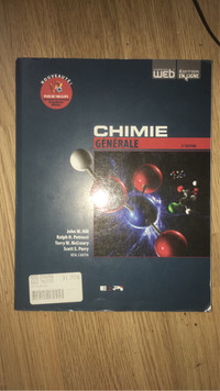 Chimie Générale - 2 édition  