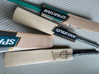 Professional cricket bats. 