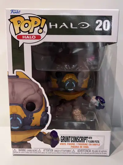 Funko Pop Halo #20 Grunt Conscript With Plasma Pistol, View more