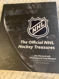  The official NHL hockey treasures  