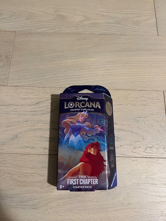 Disney Lorcana starter decks trading cards in Toys & Games in Vancouver