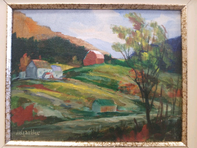William E Degarthe original oil on board painting  in Arts & Collectibles in Dartmouth - Image 3