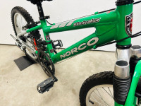 Norco aluminum kids mountain bike 20” wheels 12 speed