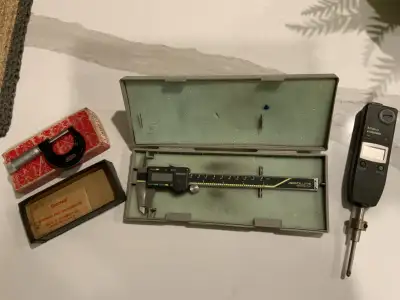 Mitutoyo / Starret presicion measuring gauges, View more