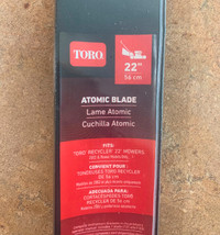 Toro lawnmower blade- 22”