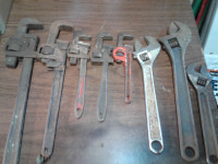 Crescent  and  pipe  wrenches