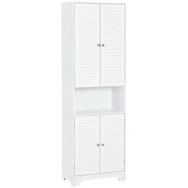 72" Tall Bathroom Storage Cabinet, Slim Bathroom Cabinet  in Storage & Organization in Markham / York Region - Image 4