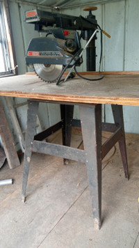 9" carftman radial saw