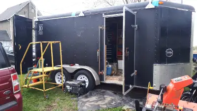 20 Foot trailer pulls amazing Full shop on wheels Best of everything all top quality and fully guara...