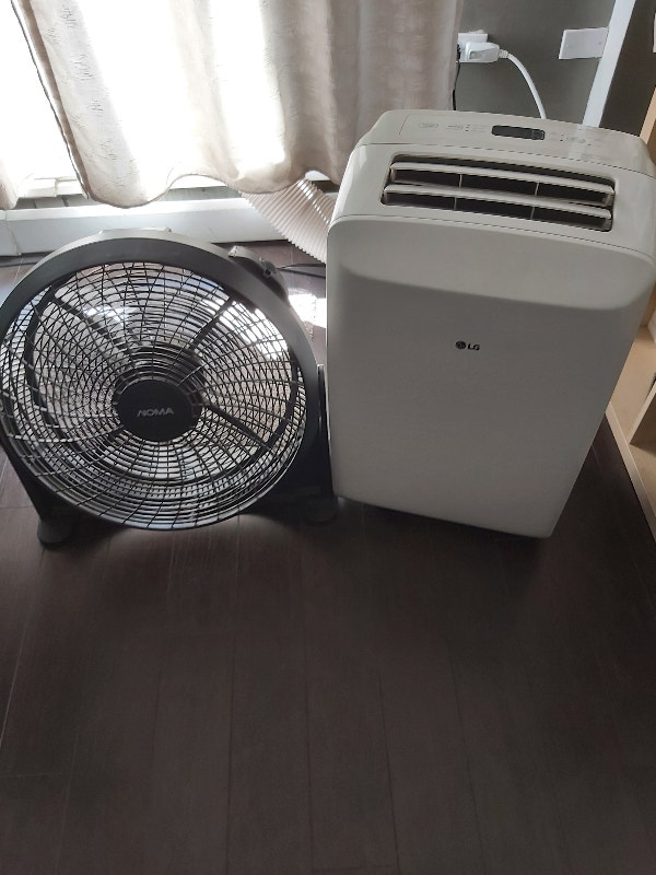 LG Floor Standing Air Conditioner & 5 Blade Fan Heaters, Humidifiers