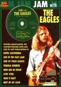 Jam With The Eagles Guitar Tab book and cd