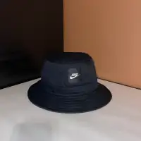 Nike Bucket Hat (Black, Unisex, Size Small/Medium)