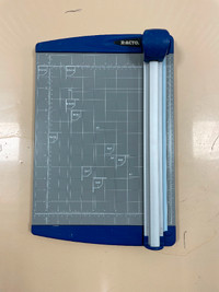 Paper Cutter with Rotating Blade