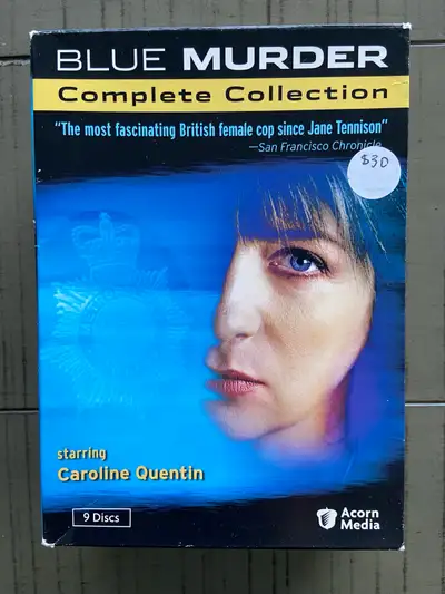 This complete collection of Blue Murder is in excellent used condition. Thanks for viewing my post.