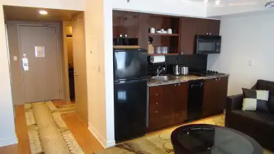 Lux. Furnished Bachelor close to EATON CENTRE from Sept 1st