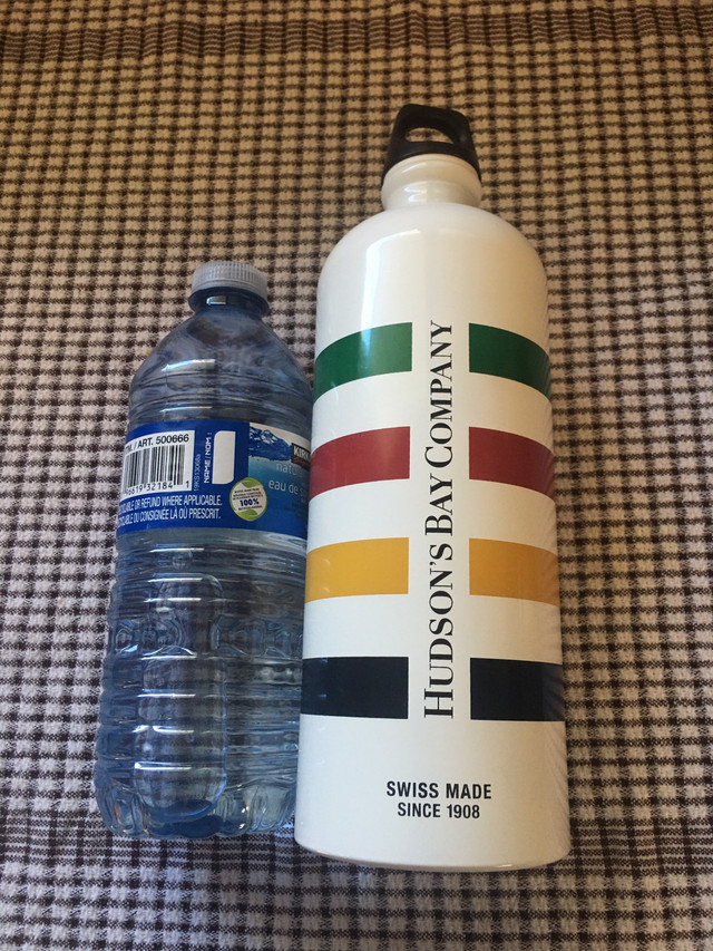 HBC/Hudson Bay SIGG Swiss water bottle and thermos  in Kitchen & Dining Wares in Winnipeg
