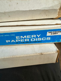300 emery paper sanding discs